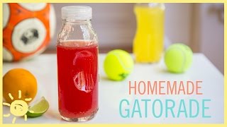 EAT  Homemade Gatorade [upl. by Rimas908]