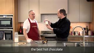 How to make the best hot chocolate using Aerolatte milk frother  wwwaolcookshopcouk [upl. by Ellesirg303]