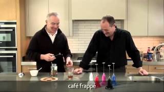 How to make a frappé coffee using an aerolatte milk frother [upl. by Dihsar829]