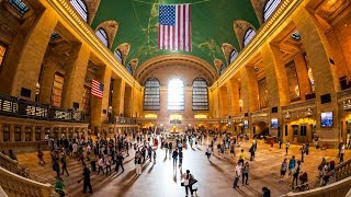 Walking Tour of Grand Central Terminal — New York City 【4K】🇺🇸 [upl. by Iatnahs656]