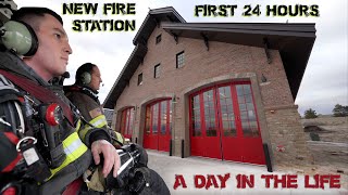 First 24 Hours in a New Fire Station  A Day in the Life [upl. by Fusco]