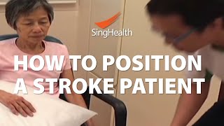 How To Position A Stroke Patient [upl. by Elyl]