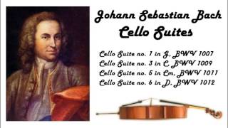 Johann Sebastian Bach  Cello suites in 432 Hz great for reading or studying [upl. by Nnaeus]