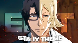 Aizen x Urahara  GTA IV Theme Edit [upl. by Naynek947]